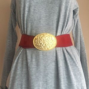 Authentic Vintage Celine Suede Belt